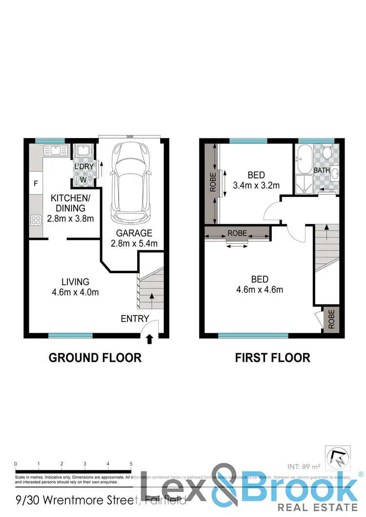 Floorplan of Homely townhouse listing, 9/30 Wrentmore St, Fairfield NSW 2165
