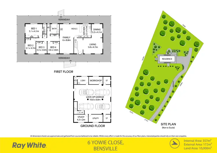 Floorplan of Homely rural property listing, 6 Yowie Close, Bensville NSW 2251