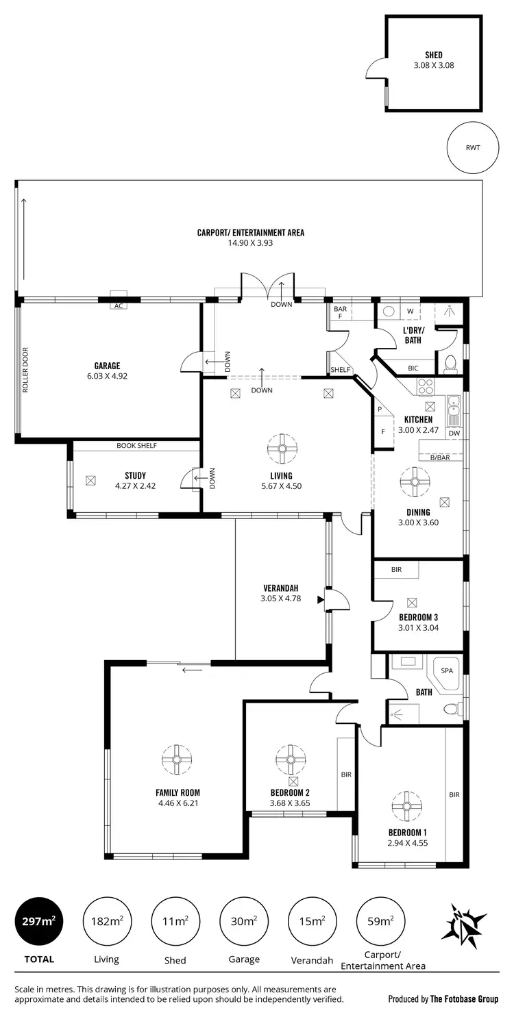 Floorplan of Homely house listing, 3 Ozone Avenue, Semaphore Park SA 5019