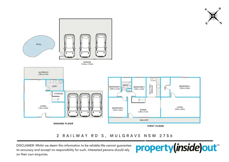 Floorplan of Homely house listing, Site/2 Railway Road South, Mulgrave NSW 2756