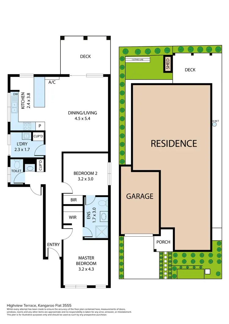 Floorplan of Homely house listing, 12 Highview Terrace, Kangaroo Flat VIC 3555