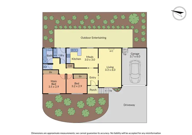 Floorplan of Homely unit listing, 3/2 The Crescent, Ferntree Gully VIC 3156