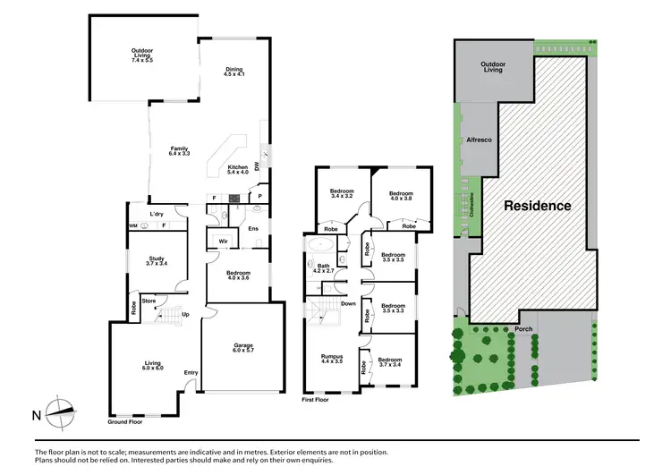 Floorplan of Homely house listing, 22 Elm Grove, Mount Waverley VIC 3149