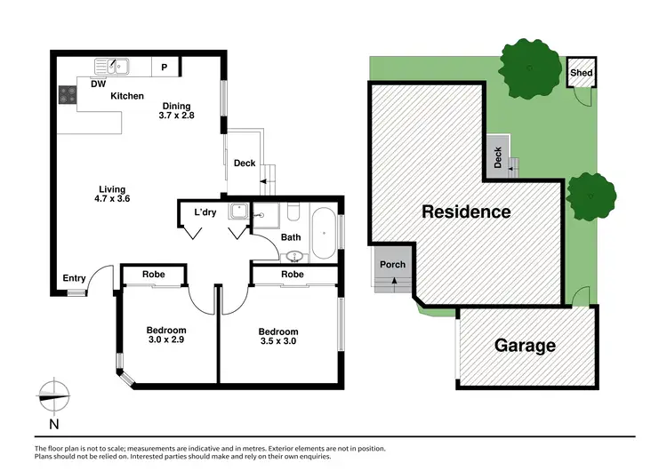 Floorplan of Homely unit listing, 4/29 Knox Street, Noble Park VIC 3174