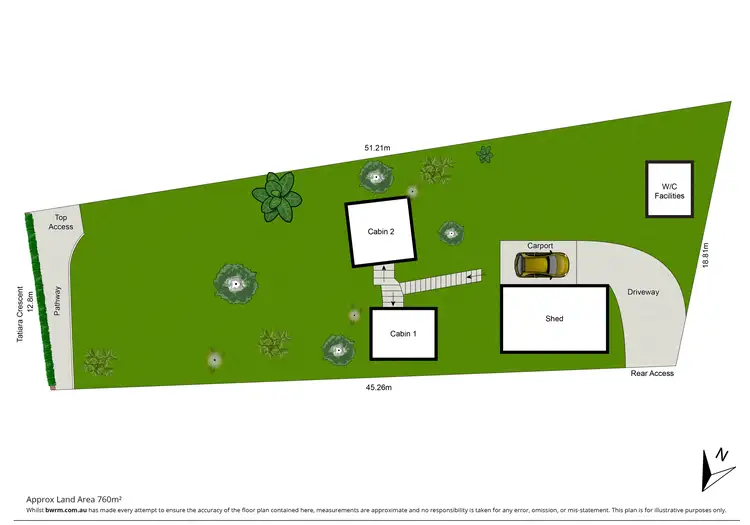 Floorplan of Homely land listing, Address available on request