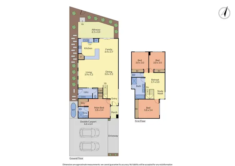 Floorplan of Homely townhouse listing, 11/122-124 Kennington Park Drive, Endeavour Hills VIC 3802