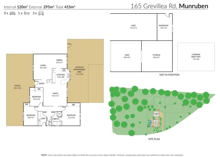 Floorplan of Homely house listing, 165-193 Grevillea Road, Munruben QLD 4125