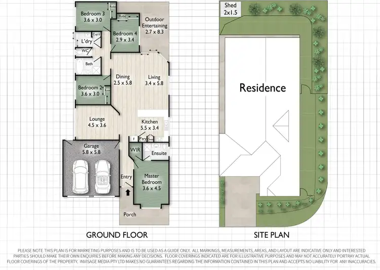 Floorplan of Homely house listing, 9 Cordyline Street, North Lakes QLD 4509