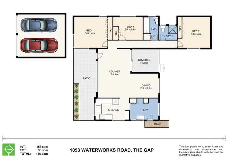 Floorplan of Homely house listing, 1093 Waterworks Road, The Gap QLD 4061