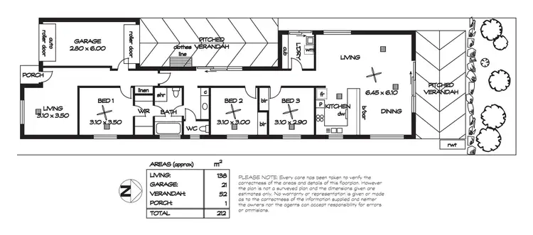 Floorplan of Homely house listing, 22 Gordon Avenue, St Agnes SA 5097
