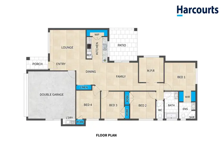 Floorplan of Homely house listing, 3 Kensington Court, Glenella QLD 4740