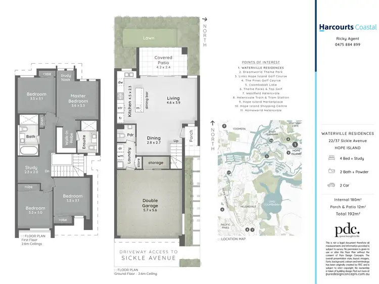 Floorplan of Homely house listing, 22/37 Sickle Avenue, Hope Island QLD 4212