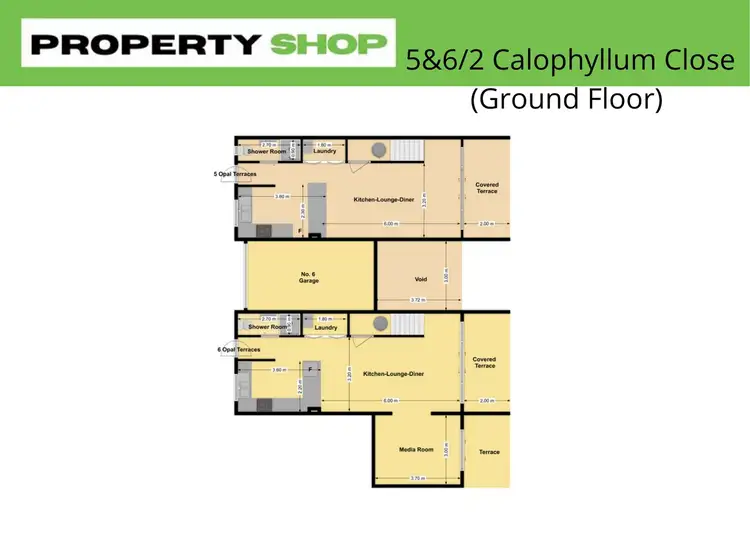 Floorplan of Homely unit listing, 5/2 Calophyllum Close, Wonga Beach QLD 4873