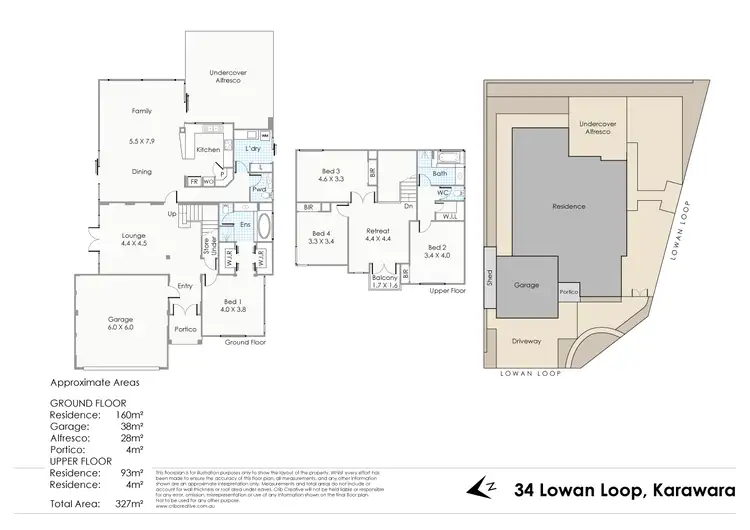 Floorplan of Homely house listing, 34 Lowan Loop, Karawara WA 6152