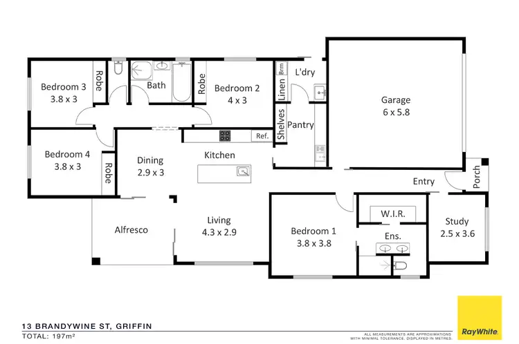 Floorplan of Homely house listing, 13 Brandywine Street, Griffin QLD 4503