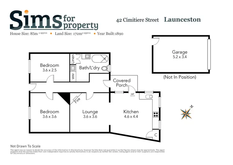 Floorplan of Homely house listing, 42 Cimitiere Street, Launceston TAS 7250