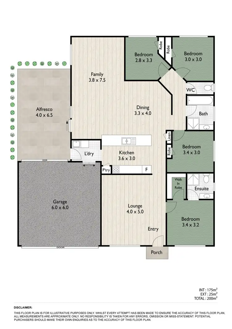 Floorplan of Homely house listing, 4 Cunningham Court, North Lakes QLD 4509