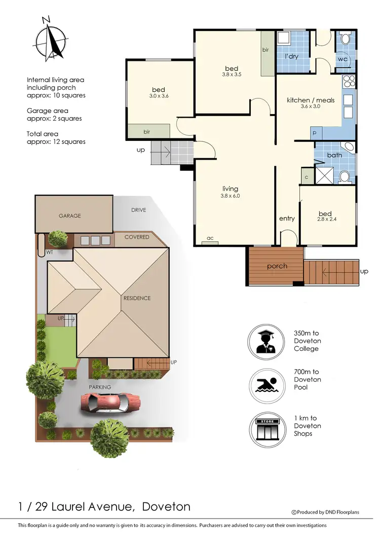 Floorplan of Homely house listing, 1/24 Laurel Avenue, Doveton VIC 3177