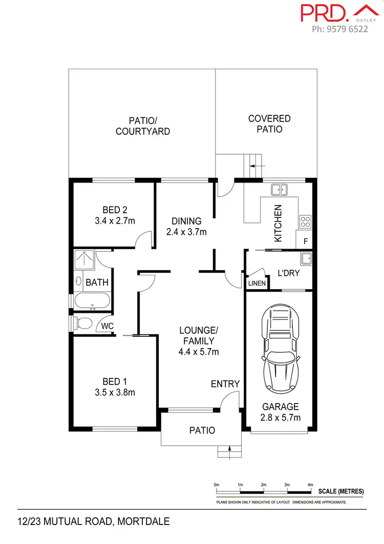 Floorplan of Homely villa listing, 12/23-27 Mutual Road, Mortdale NSW 2223