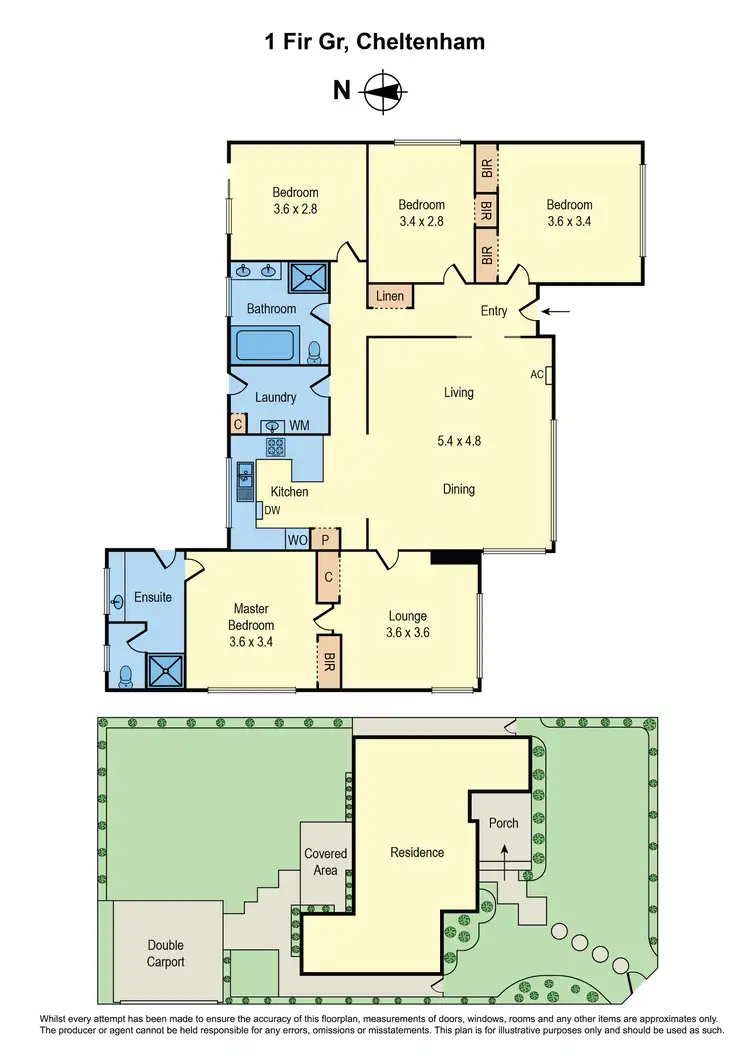 Floorplan of Homely house listing, 207/1228 Fir Grove, Cheltenham VIC 3192