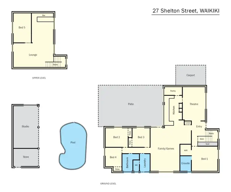 Floorplan of Homely house listing, 27 Shelton Street, Waikiki WA 6169
