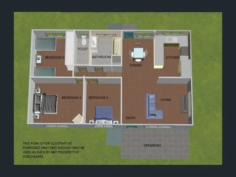 Floorplan of Homely house listing, 36 Elizabeth Crescent, Goodna QLD 4300