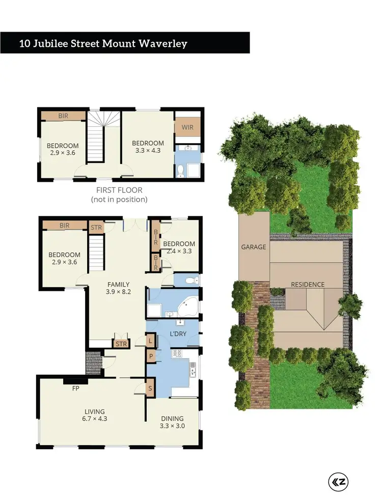 Floorplan of Homely house listing, 10 Jubilee Street, Mount Waverley VIC 3149