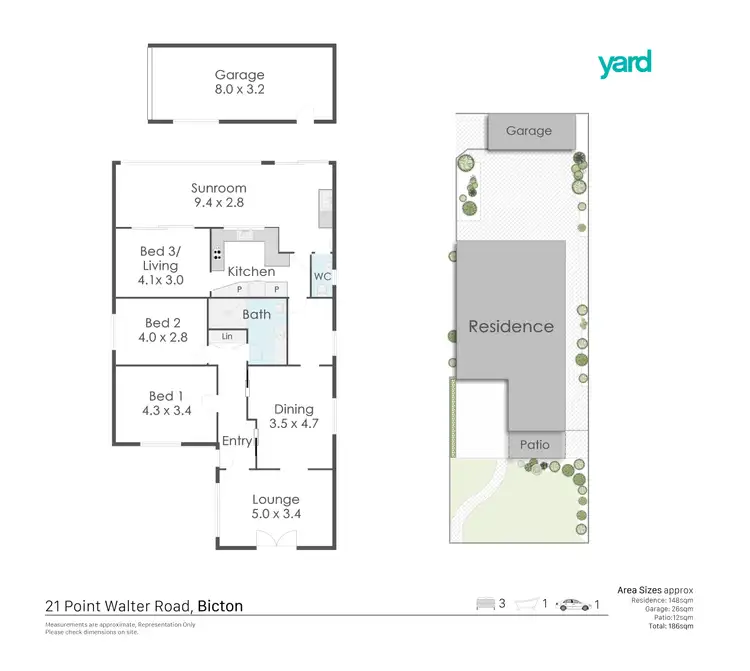 Floorplan of Homely house listing, 21 Point Walter Road, Bicton WA 6157