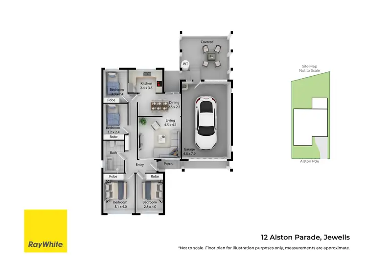 Floorplan of Homely house listing, 12 Alston Parade, Jewells NSW 2280