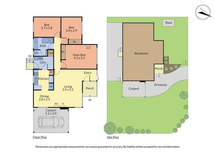 Floorplan of Homely house listing, 36 Loretto Avenue, Ferntree Gully VIC 3156