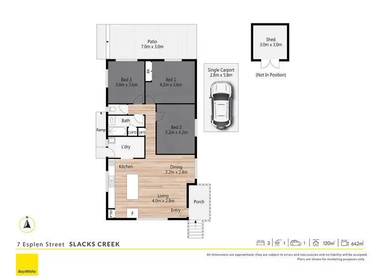 Floorplan of Homely house listing, 7 Esplen Street, Slacks Creek QLD 4127