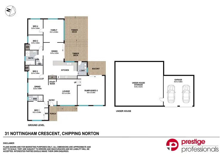 Floorplan of Homely house listing, 31 Nottingham Crescent, Chipping Norton NSW 2170