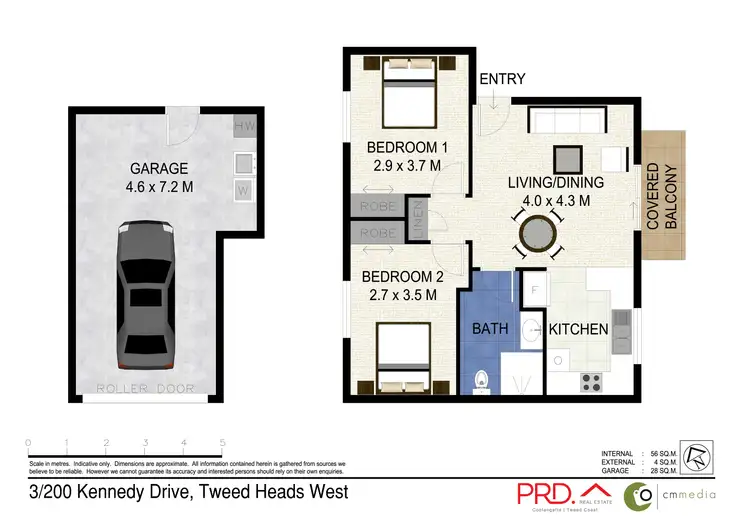 Floorplan of Homely unit listing, 3/200 Kennedy Drive, Tweed Heads West NSW 2485
