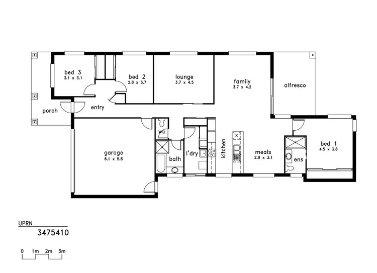 Floorplan of Homely house listing, Address available on request