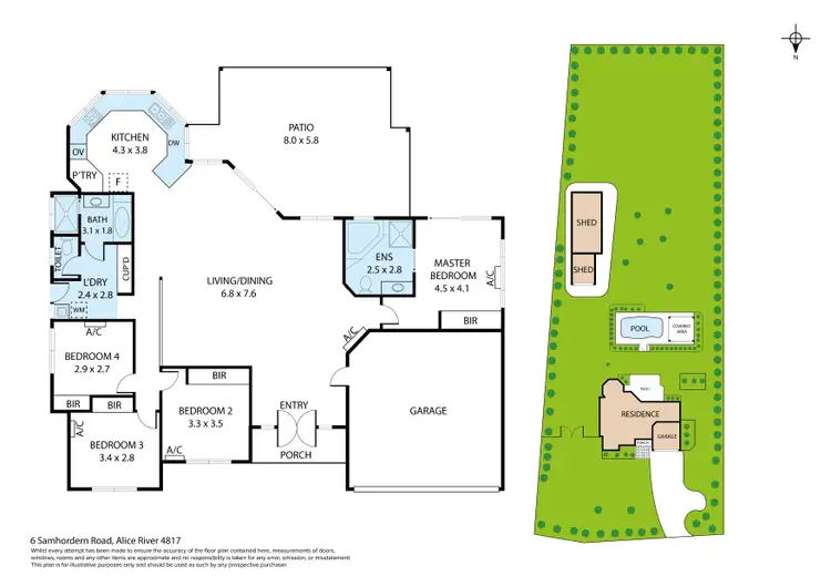 Floorplan of Homely house listing, 6 Samhordern Road, Alice River QLD 4817