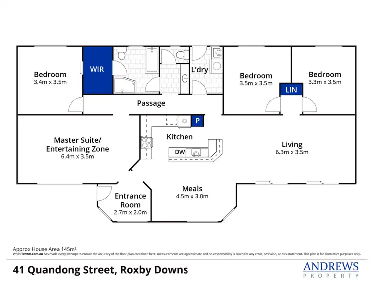 Floorplan of Homely other listing, 41 Quandong Street, Roxby Downs SA 5725