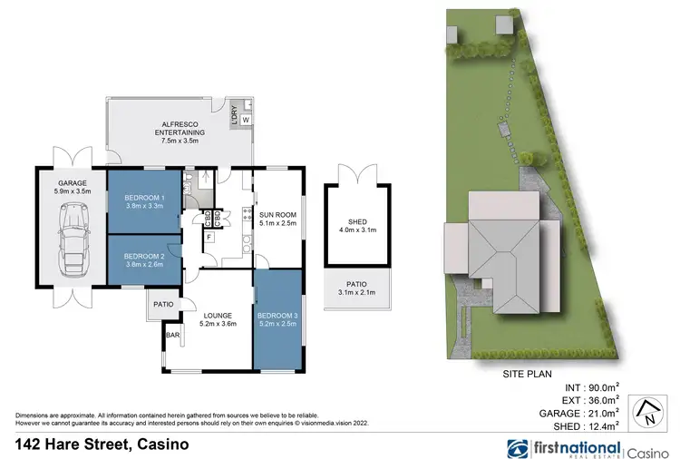 Floorplan of Homely house listing, 142 Hare Street, Casino NSW 2470