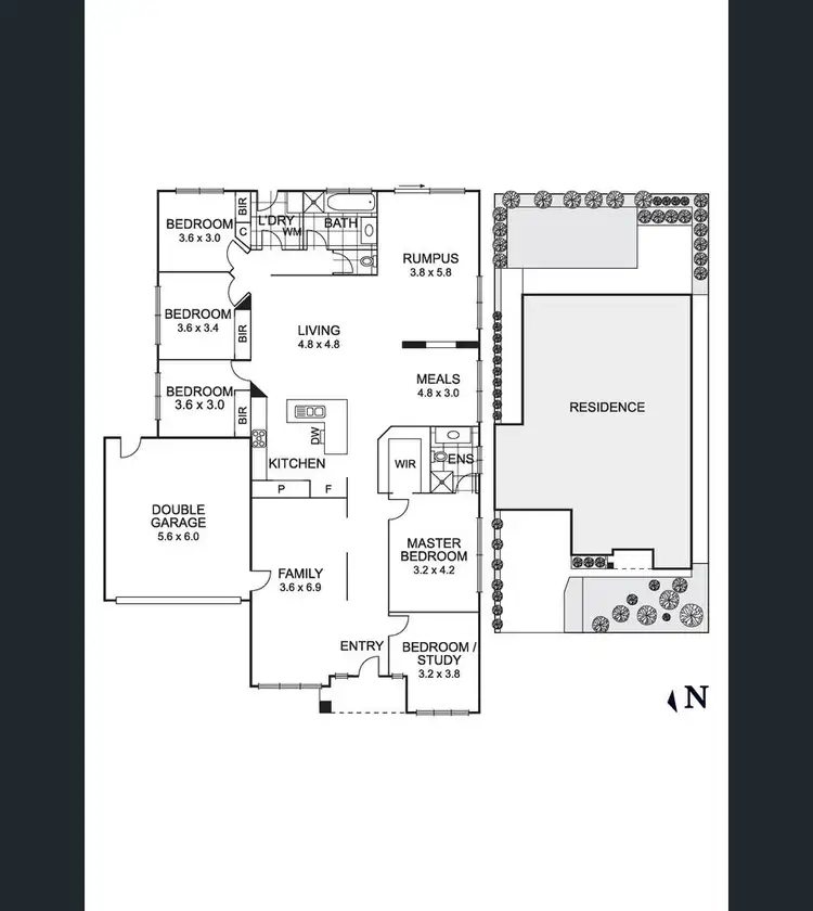 Floorplan of Homely house listing, 36 Beale Street, Mernda VIC 3754
