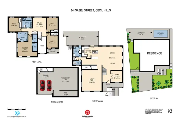 Floorplan of Homely house listing, 24 Isabel Street, Cecil Hills NSW 2171