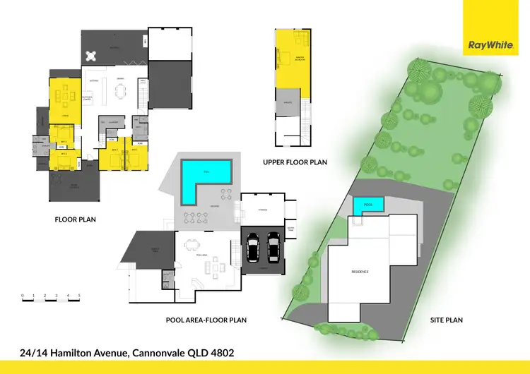 Floorplan of Homely house listing, 24/14 Hamilton Avenue, Cannonvale QLD 4802