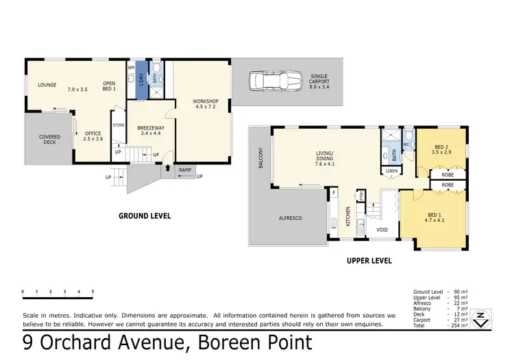 Floorplan of Homely house listing, 9 Orchard Avenue, Boreen Point QLD 4565