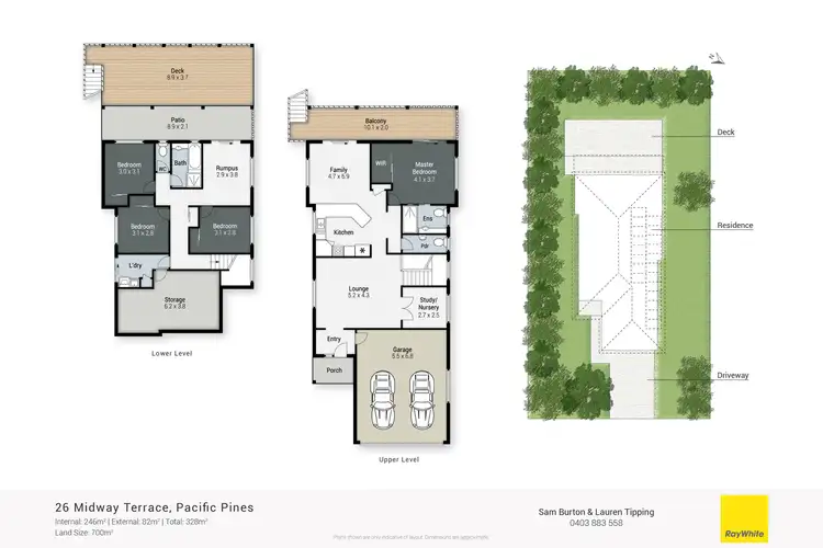 Floorplan of Homely other listing, 26 Midway Terrace, Pacific Pines QLD 4211