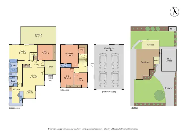 Floorplan of Homely house listing, 17 Cinerea Avenue, Ferntree Gully VIC 3156