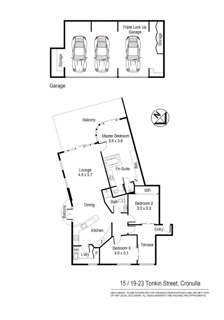 Floorplan of Homely apartment listing, 15/19-23 Tonkin Street, Cronulla NSW 2230