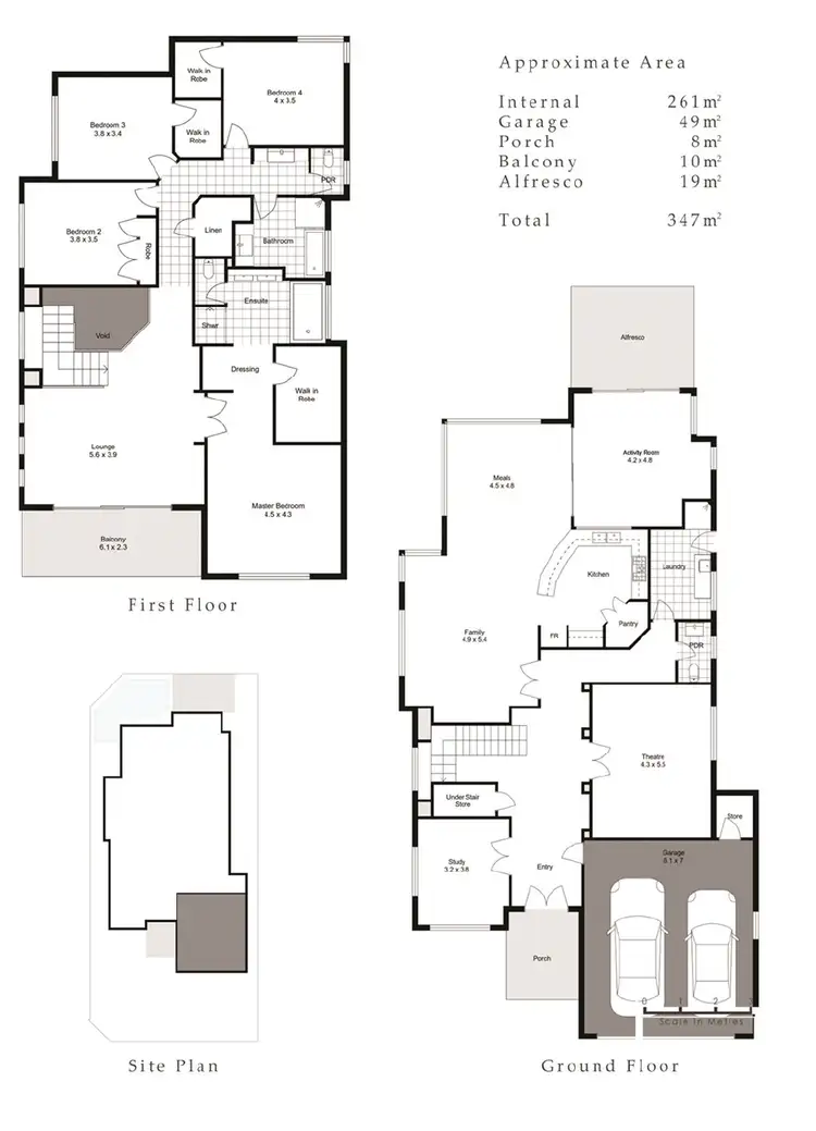Floorplan of Homely house listing, 9 First Street, Bicton WA 6157