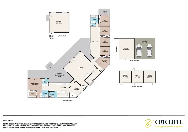 Floorplan of Homely rural property listing, 108 Mountain Avenue, Yarramundi NSW 2753