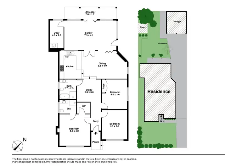 Floorplan of Homely house listing, 240 Frankston-Dandenong Road, Seaford VIC 3198