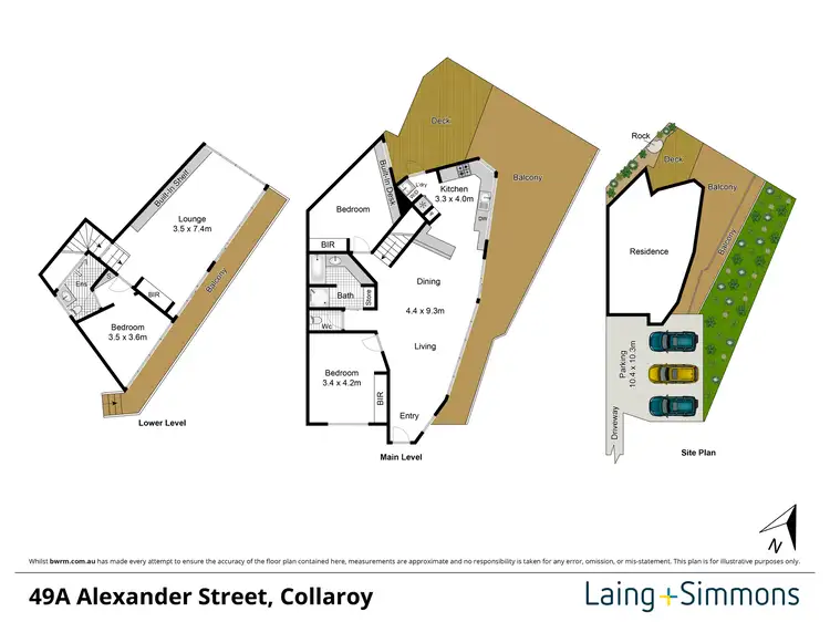 Floorplan of Homely house listing, 49a Alexander Street, Collaroy NSW 2097
