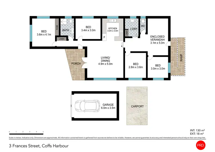 Floorplan of Homely house listing, 3 Frances Street, Coffs Harbour NSW 2450