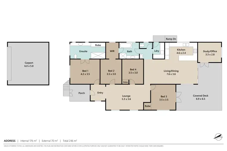 Floorplan of Homely house listing, 18 Vimy Street, Bardon QLD 4065